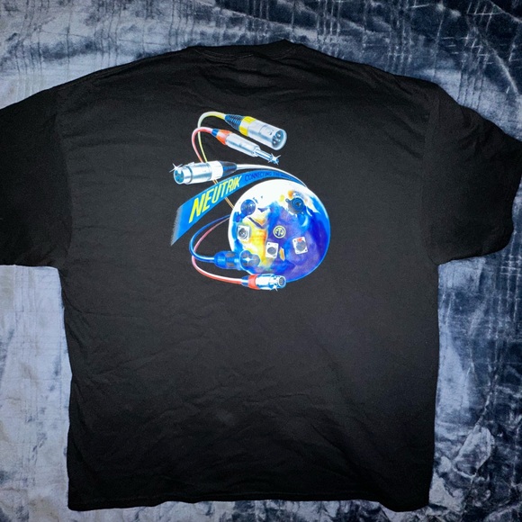 NEUTRIK group Black Men's T-Shirt - Picture 8 of 10